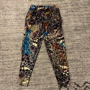 Multicolor Patterned Leggings